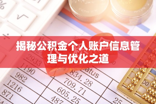 灞桥揭秘公积金个人账户信息管理与优化之道